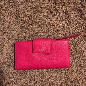 Pink Fossil wallet 💞